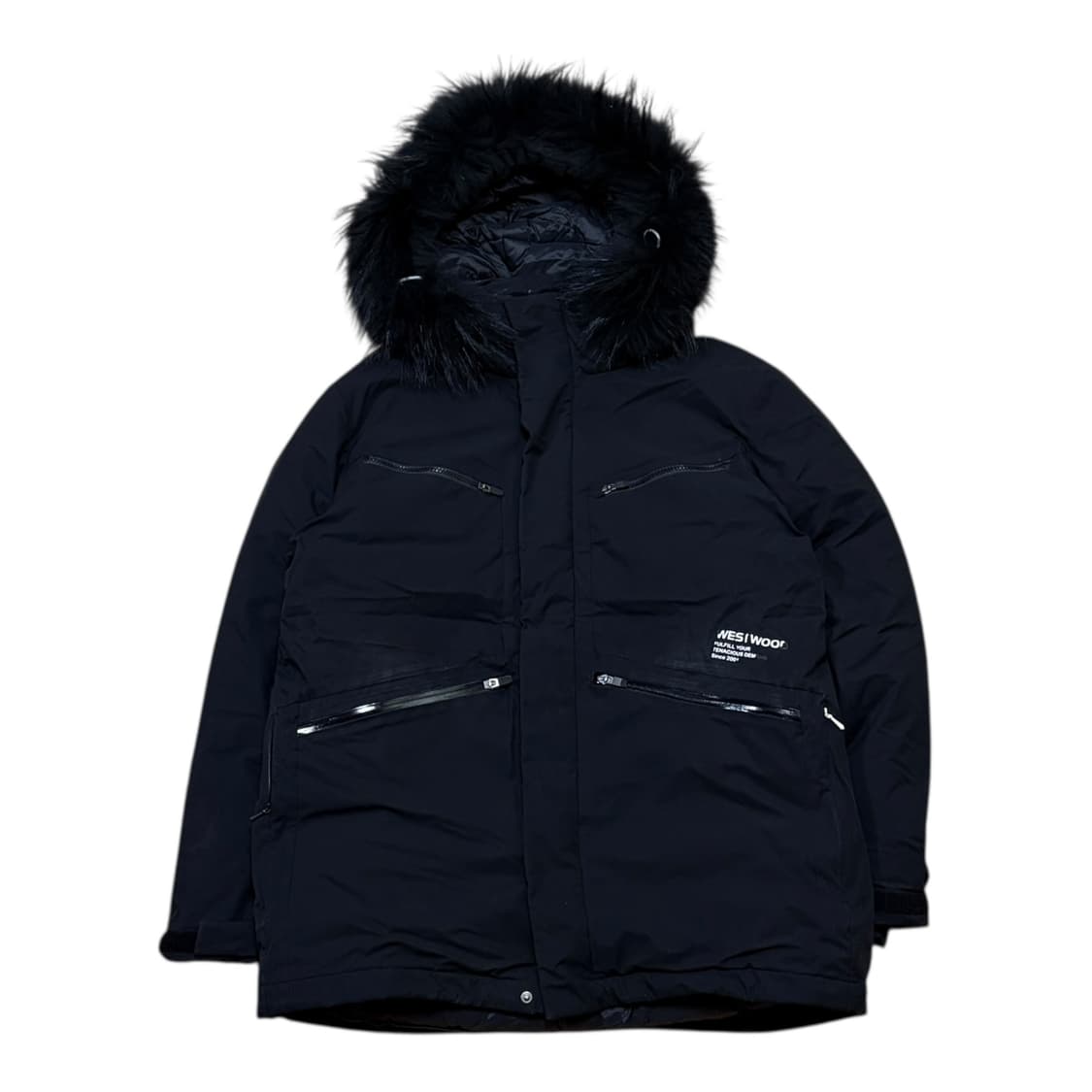 I-D STUDIO 라쿤퍼 덕다운 숏패딩 상품이미지1