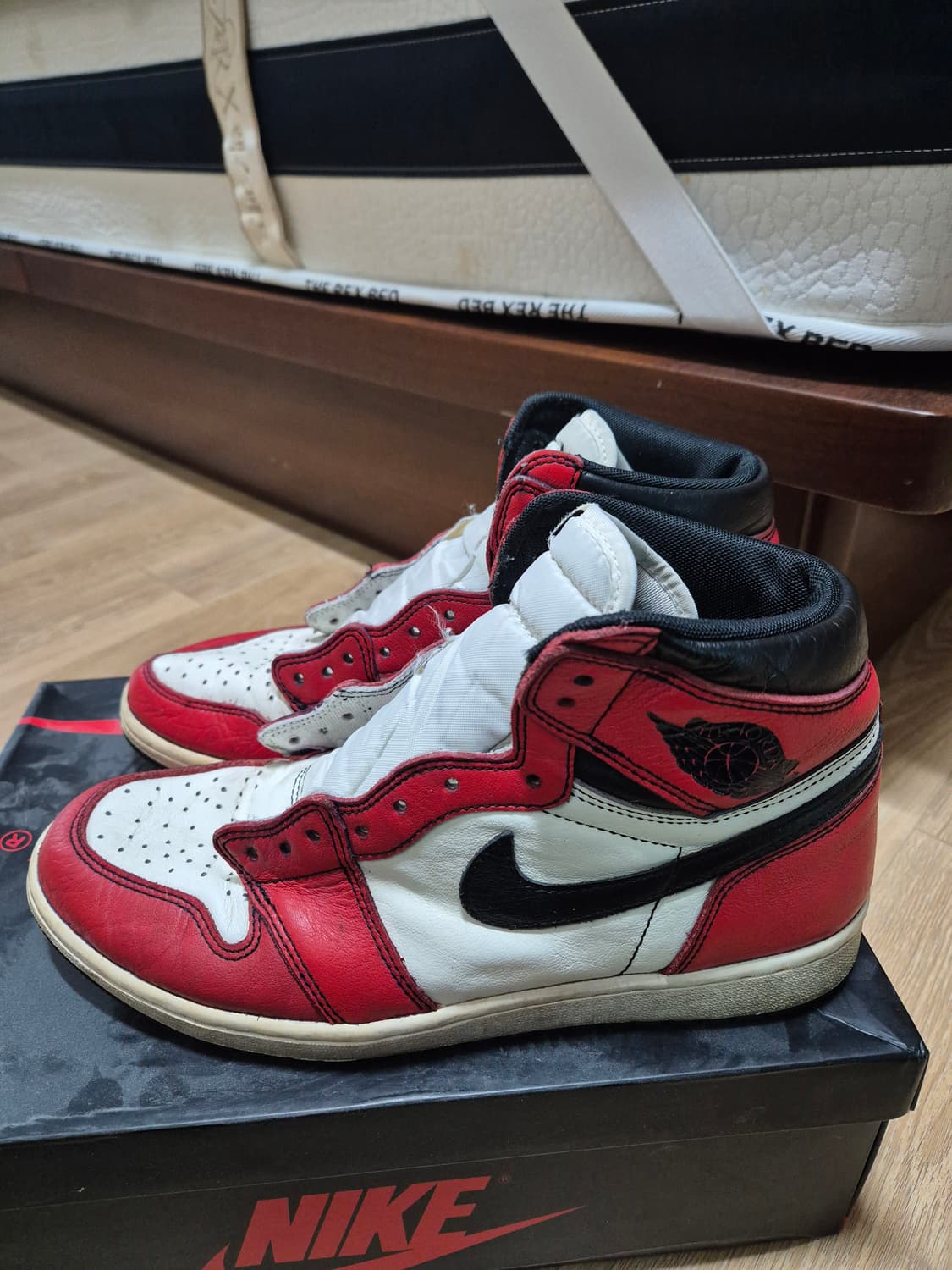 [280] 나이키 조던1 하이 라투시 벗투시 시카고 275 285 덩크 상품이미지4