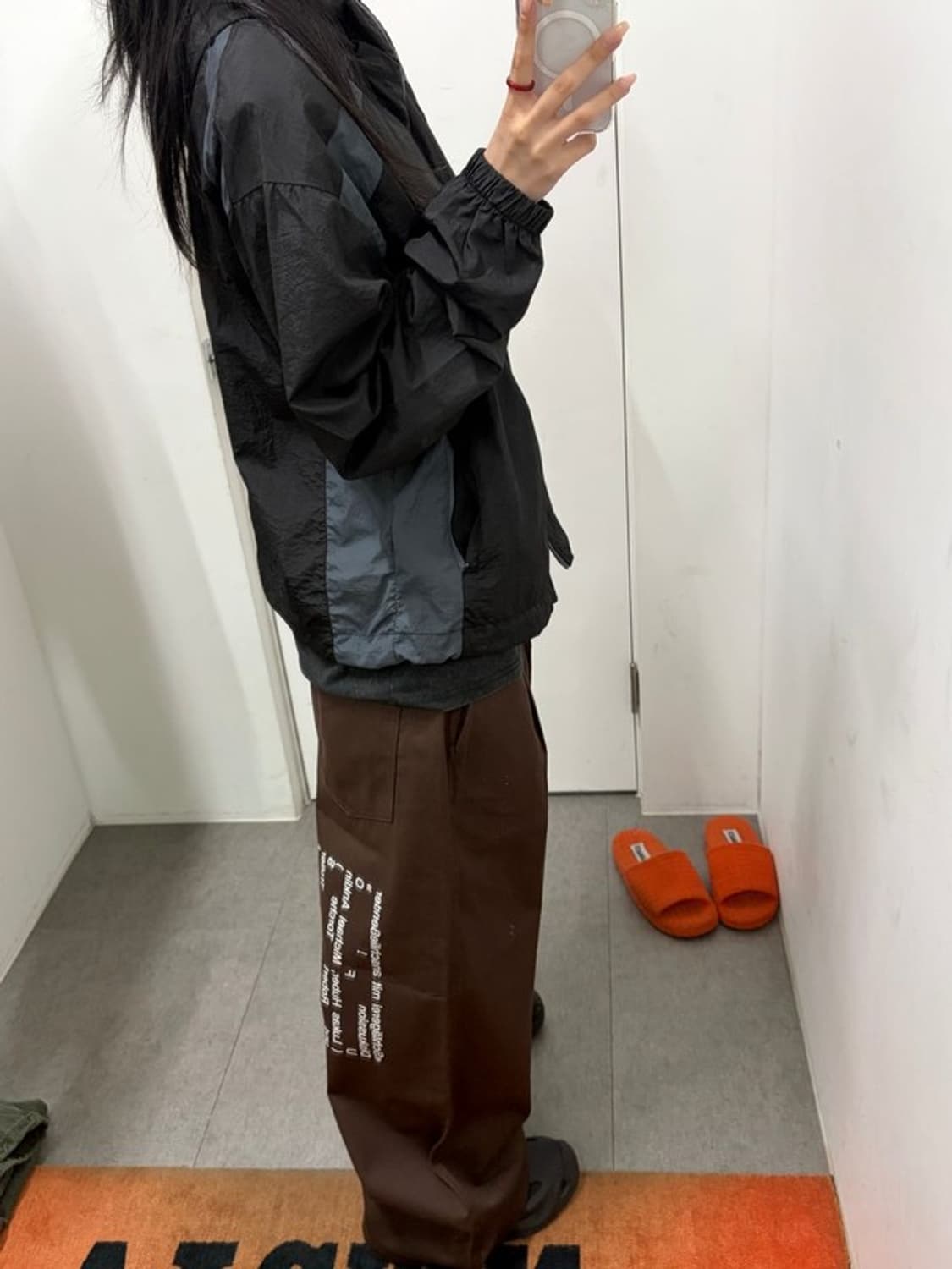 레터링힙합팬츠 상품이미지4
