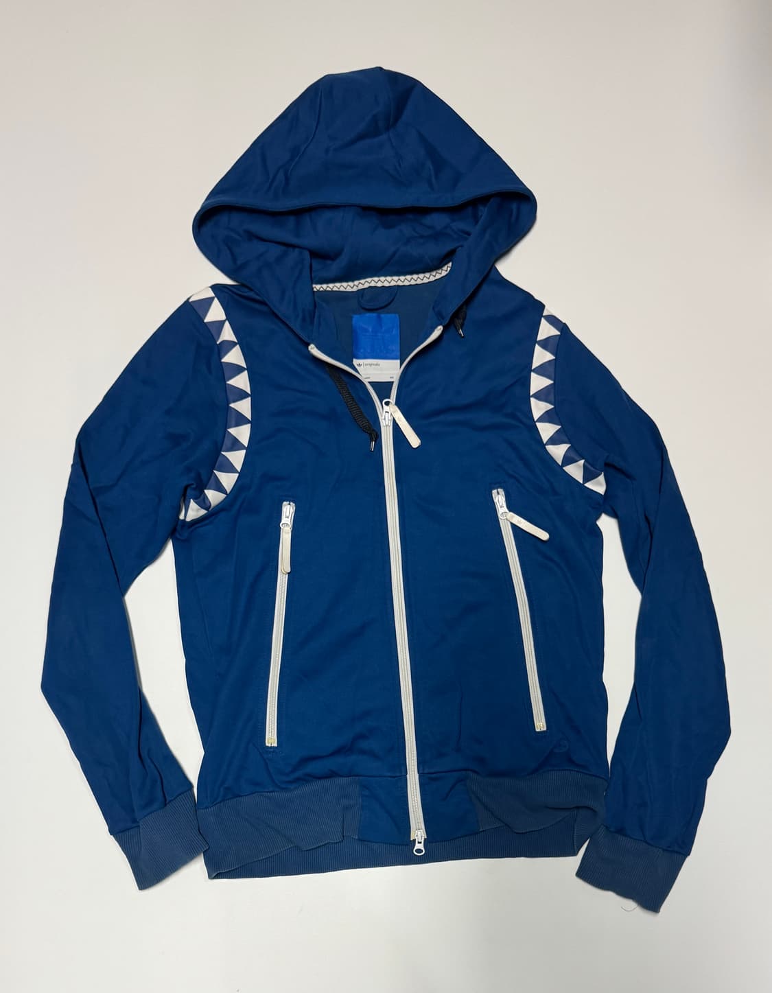 아디다스 올드스쿨 오리지널 샤크 지그재그 후드 져지 M 상품이미지1