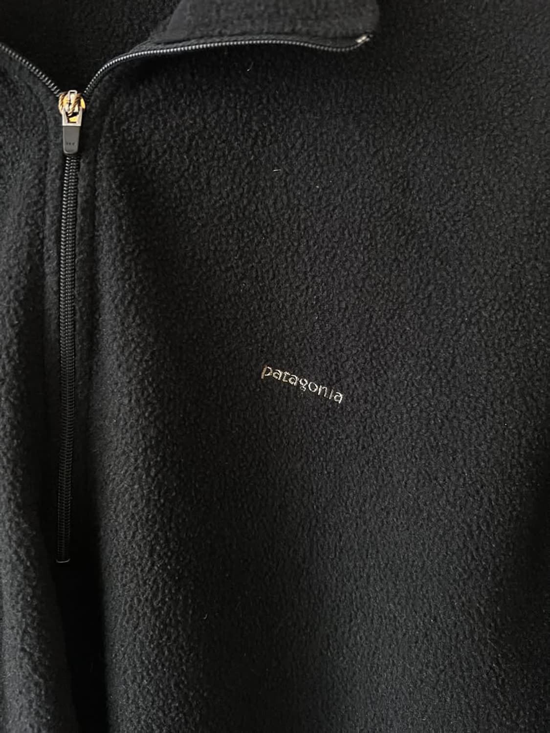 [L]파타고니아 CAPLENE 하프집업 블랙 플리스 상품이미지3