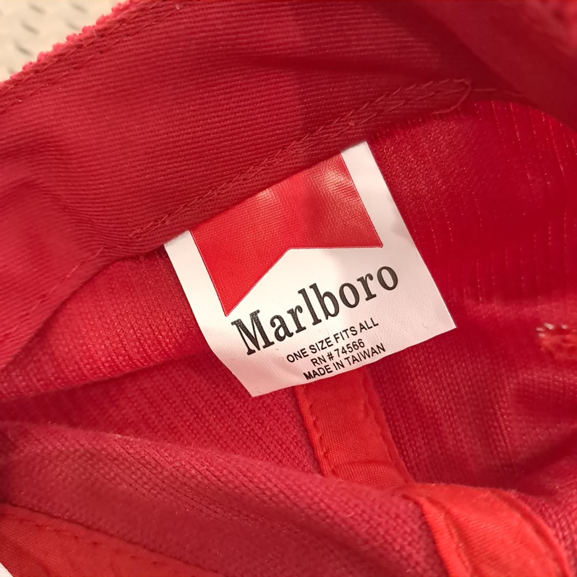 말보로 컨트리 뮤직 레드 코듀로이 캡 모자 P2007 상품이미지7