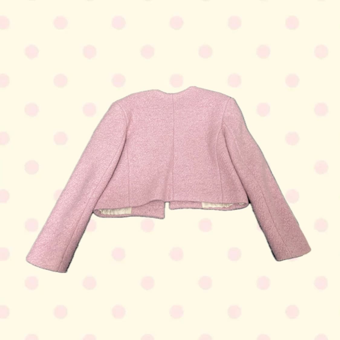 릿킴 핑크 자켓 EMILY TERRY BUCKLE JACKET 상품이미지6