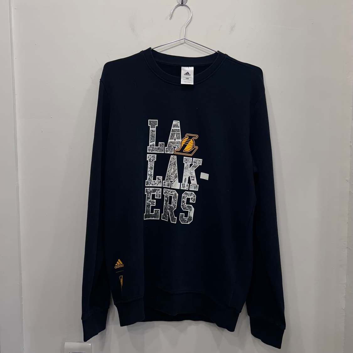 아디다스 LA 레이커스 로고 오버핏 맨투맨 상품이미지2