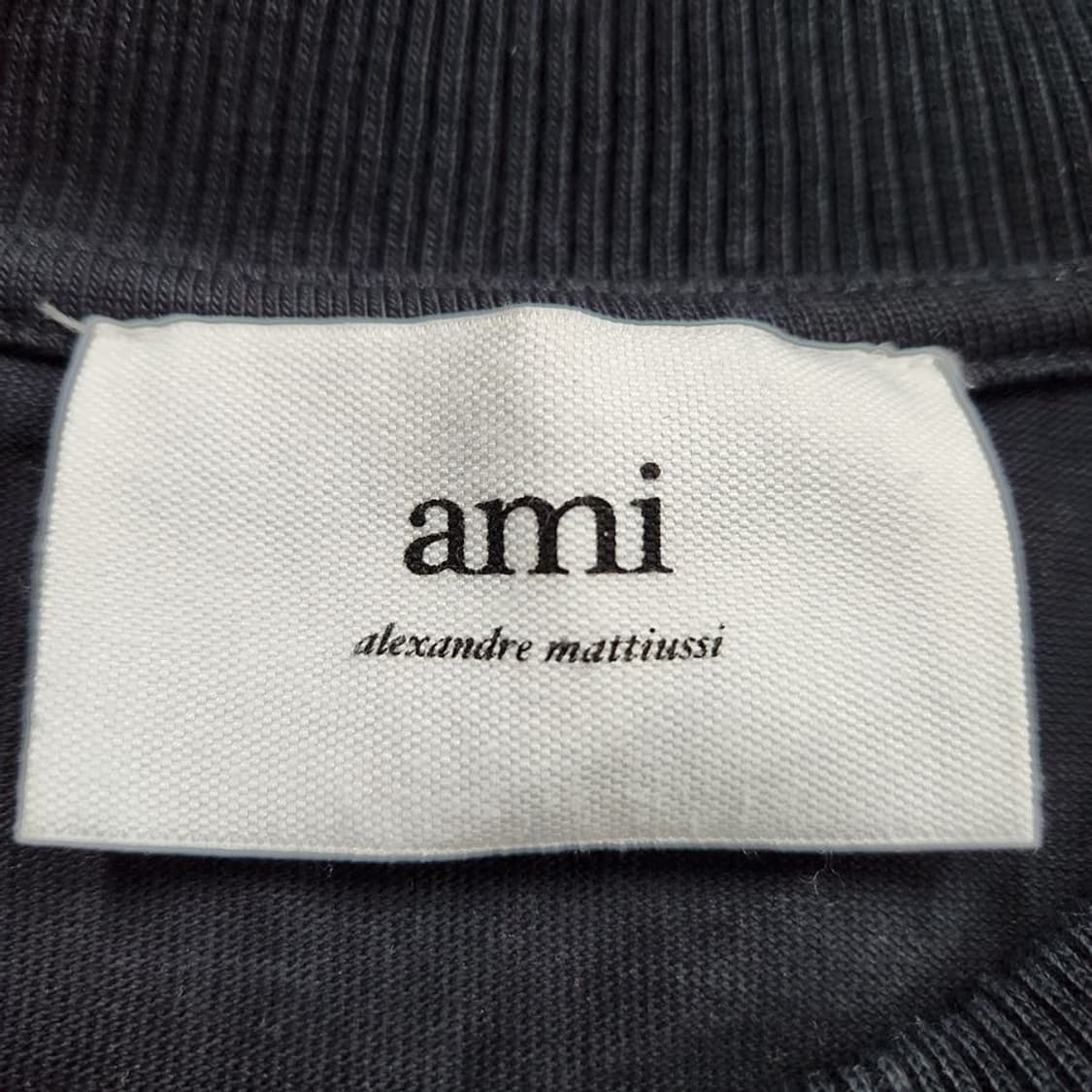 [남M]아미(ami) 크루넥 티셔츠[Y63-180] 상품이미지7