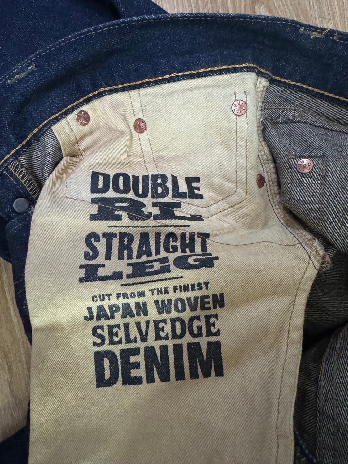 더블알엘 스트레이트 레그 핏 셀비지 30x30 상품이미지4