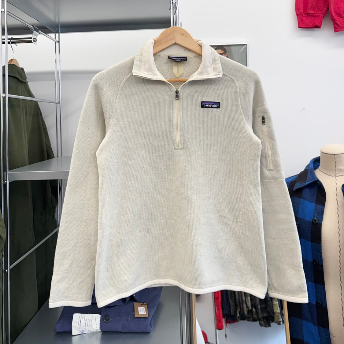 파타고니아 베터스웨터 하프 집업 후리스 (S)  상품이미지1
