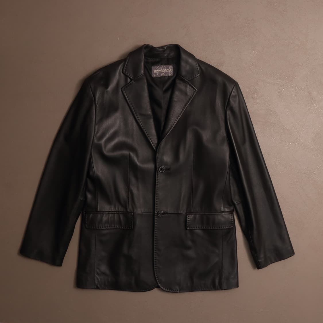 빈티지 램스킨 레더 가죽 블레이저 A1467 상품이미지1