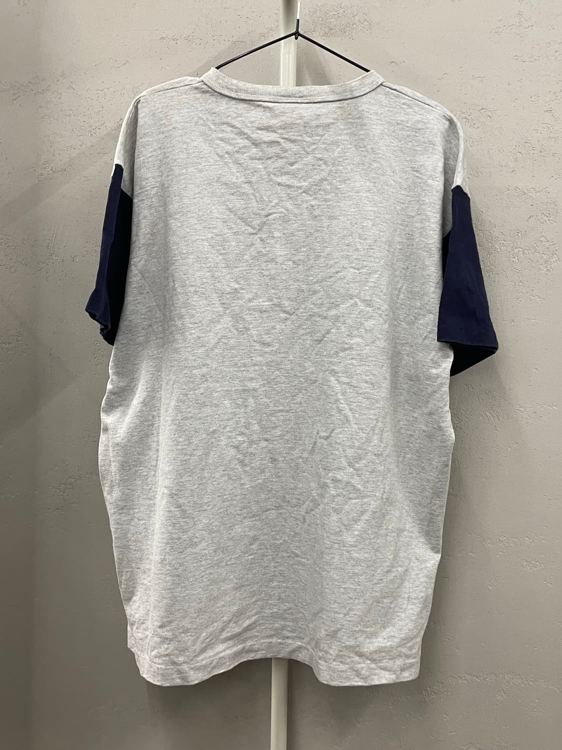 90s USA Cotton Delux 헨리넥 티셔츠 xl 상품이미지5