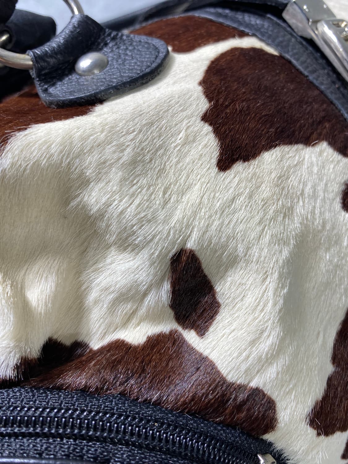 [34*21] Vintage 빈티지 송치 레더 핸드백 상품이미지6