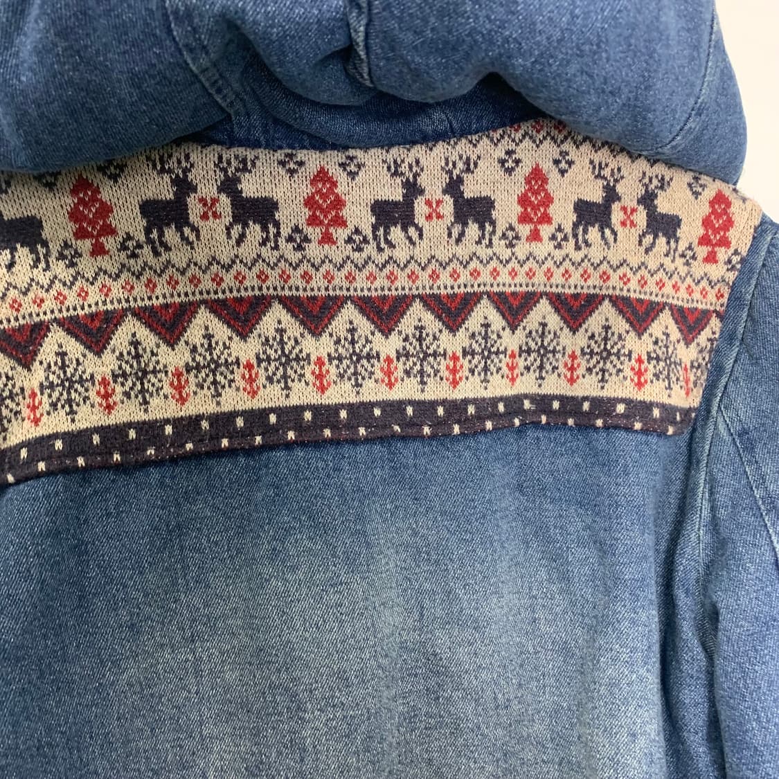 Vintage 빈티지 y2k 모리걸 더플 데님 자켓 상품이미지4