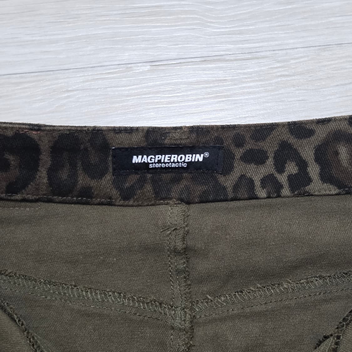 MAGPIEROBIN 맥파이로빈 레오파드 미니스커트 치마 상품이미지5