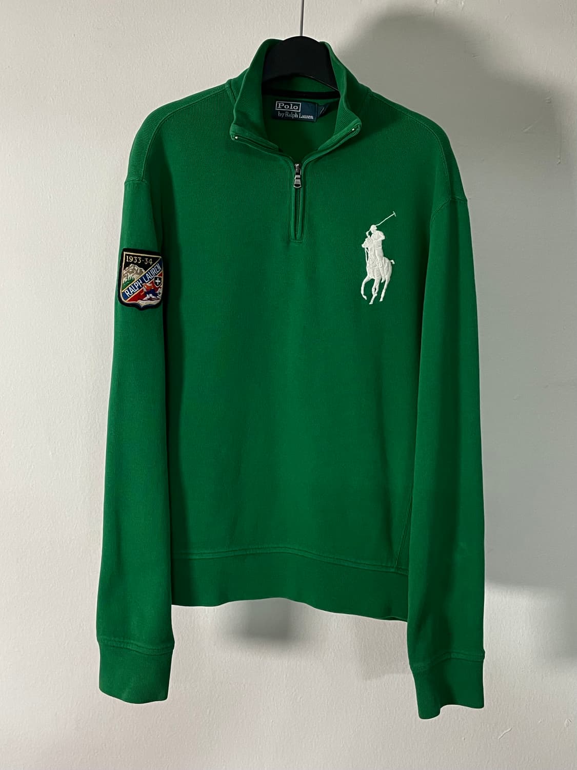 폴로 랄프로렌 빅포니 반집업 맨투맨 (on.74)   상품이미지1