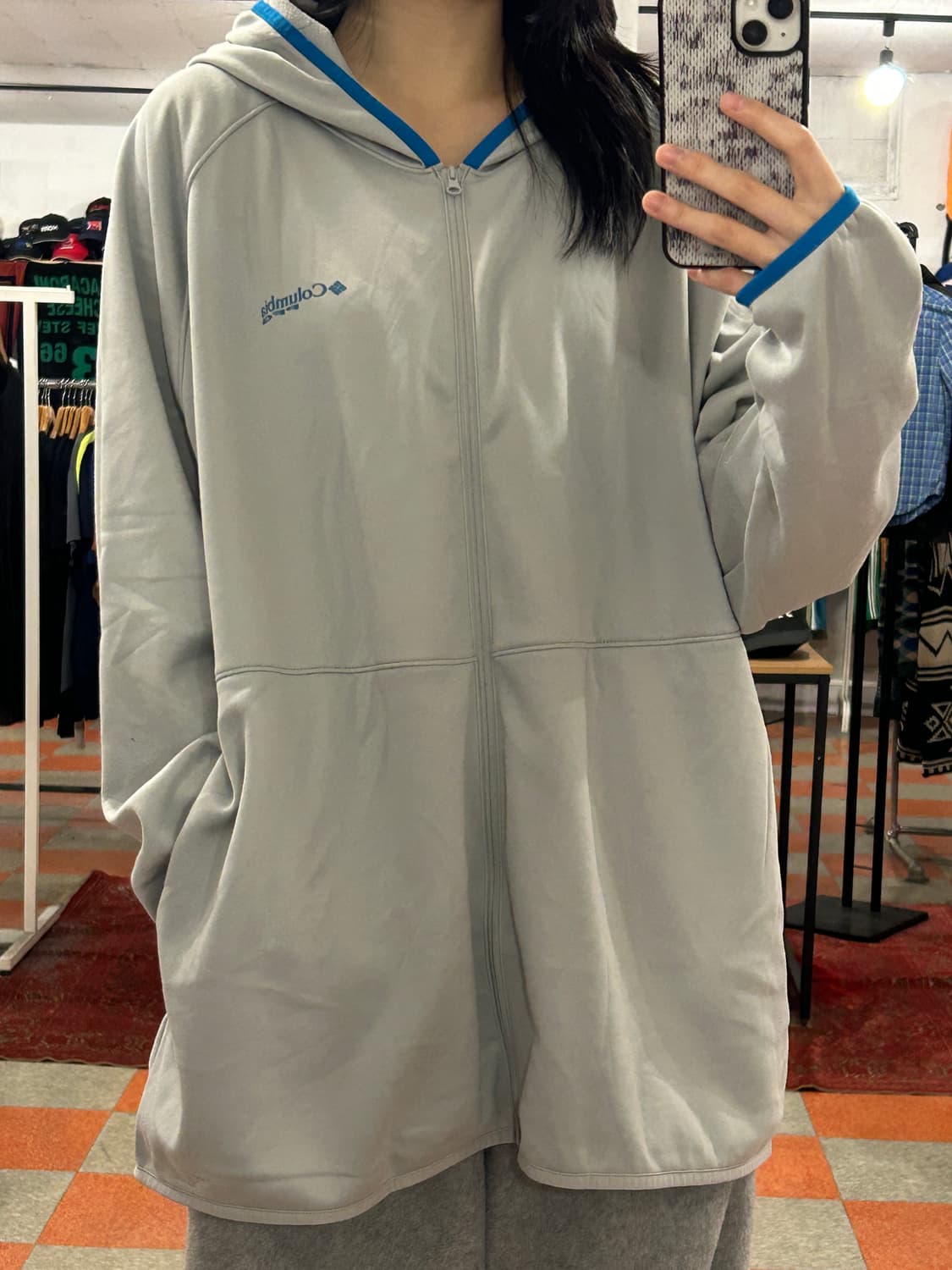 컬럼비아 후드집업 상품이미지1