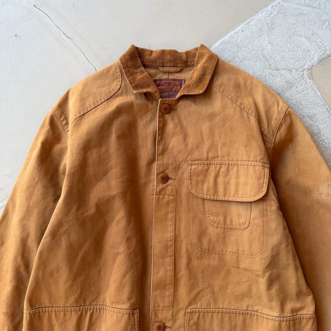 90s 폴로 랄프로렌 스포츠맨 캔버스 헌팅 자켓 상품이미지4