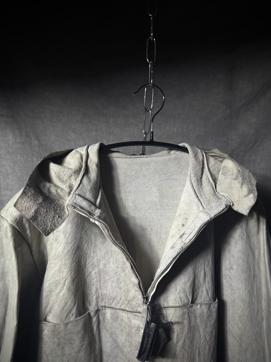m.a+ 13SS Washed Cow Leather Hood Jacket 상품이미지9
