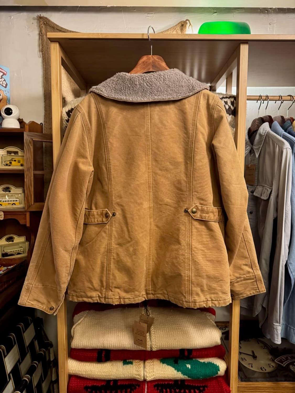 칼하트 셰르파 빈티지 머스타드자켓 상품이미지2