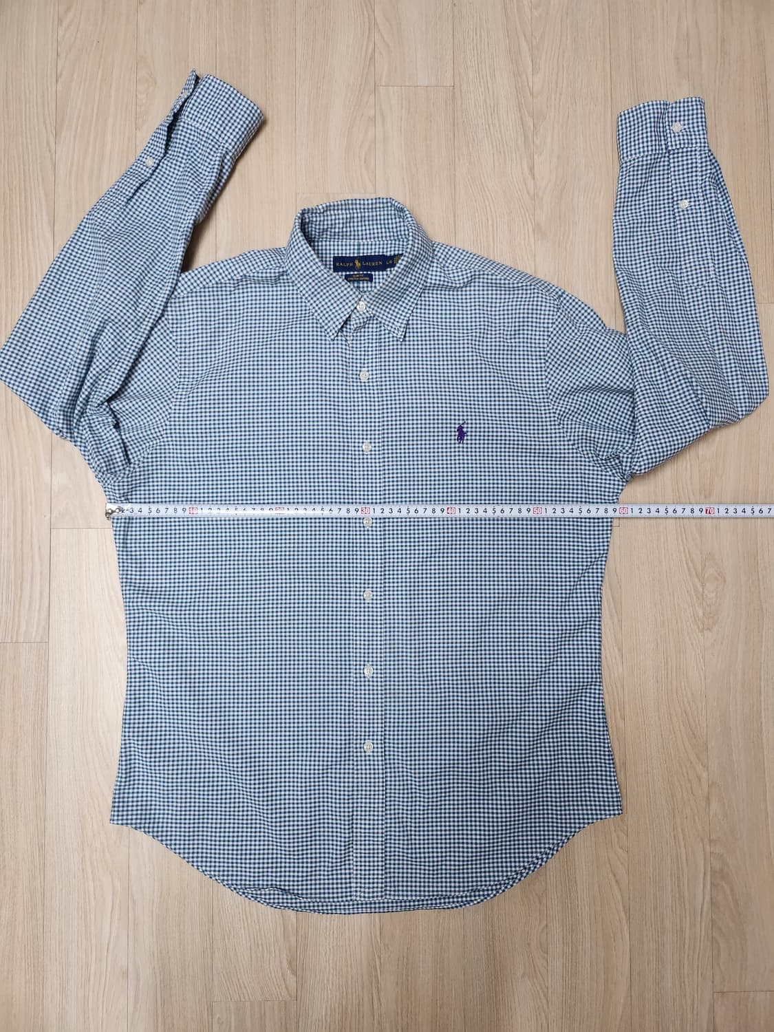 폴로랄프로렌 깅험체크셔츠 (L 상품이미지6