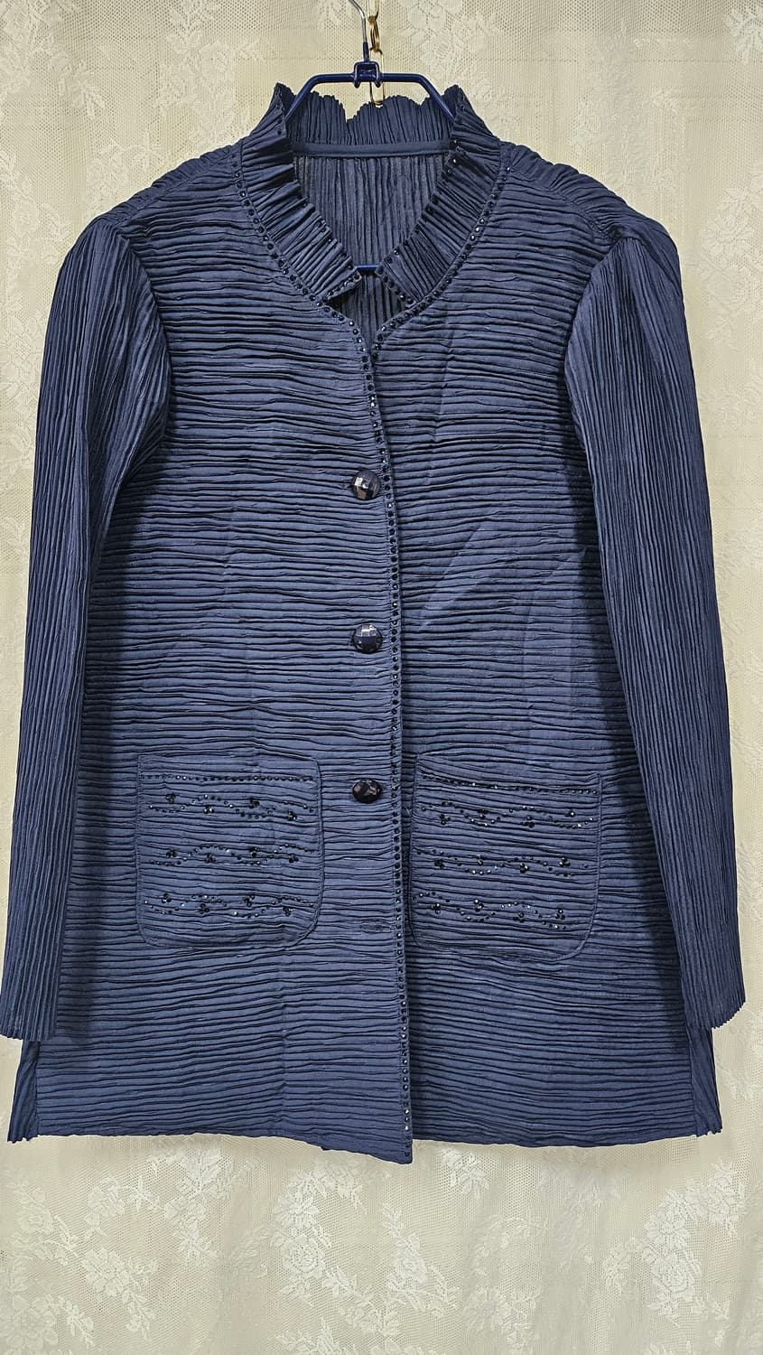 플리츠 주름 자켓  상품이미지3