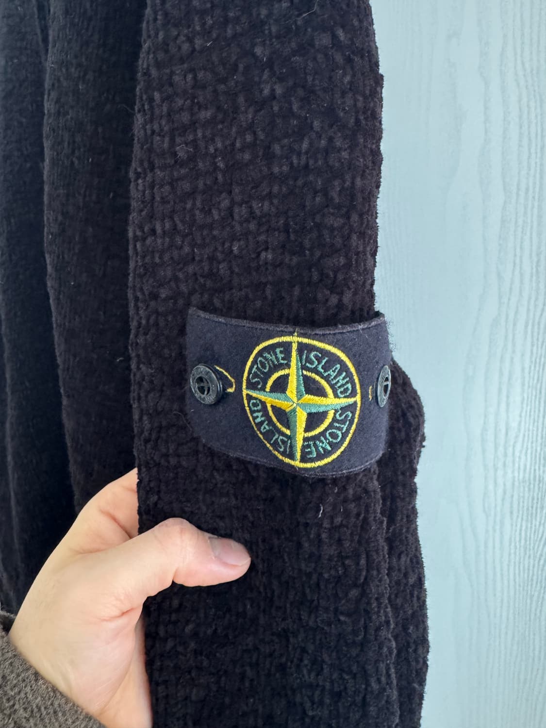 스톤아일랜드 코튼 셔닐 집업 가디건 L 상품이미지9