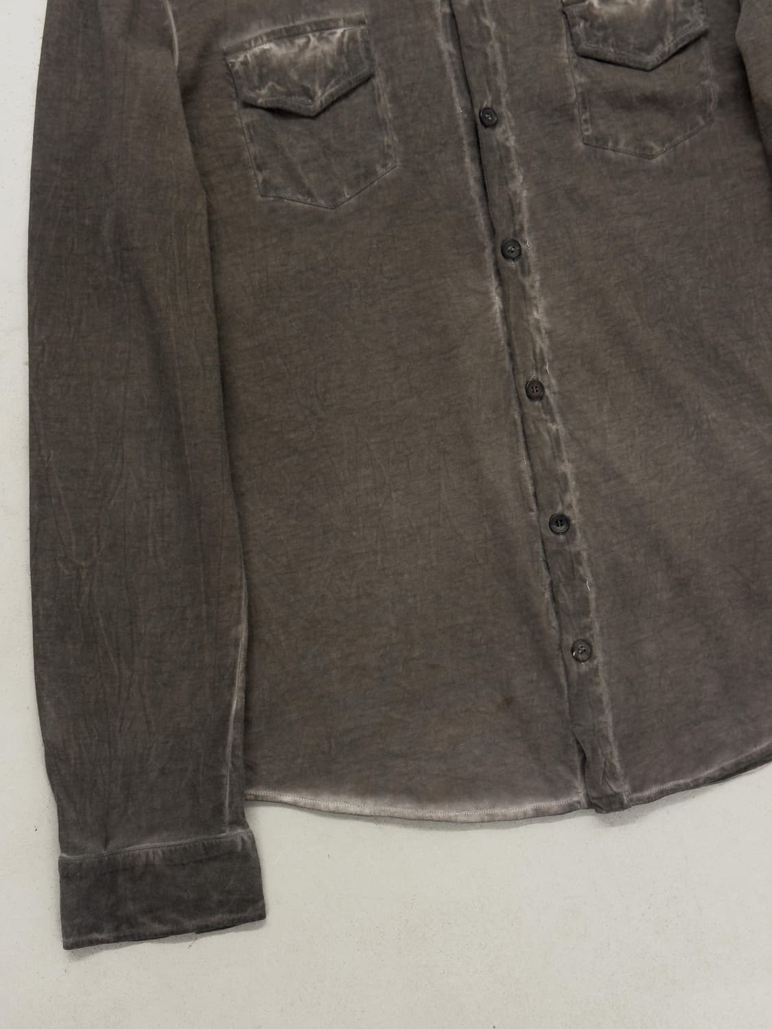  roberto collina 피그먼트 셔츠 상품이미지3