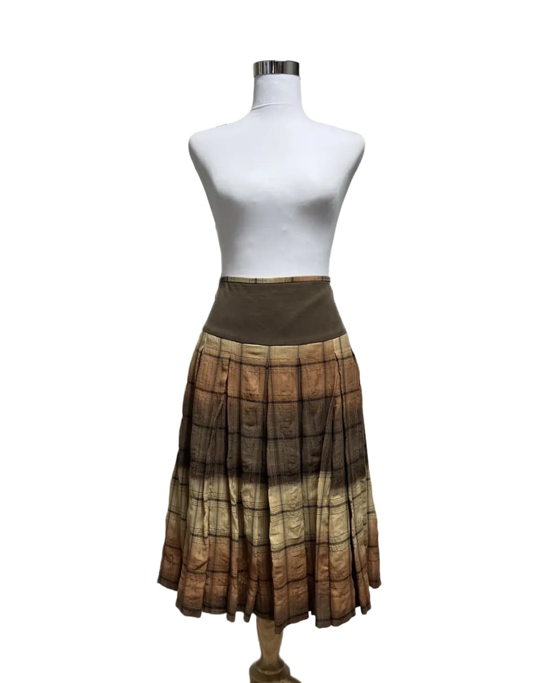 Check autumn skirt 상품이미지4