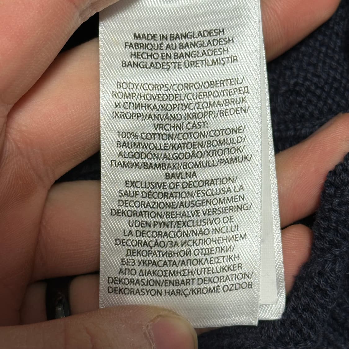 XL 폴로랄프로렌 네이비 케이블 니트 상품이미지6