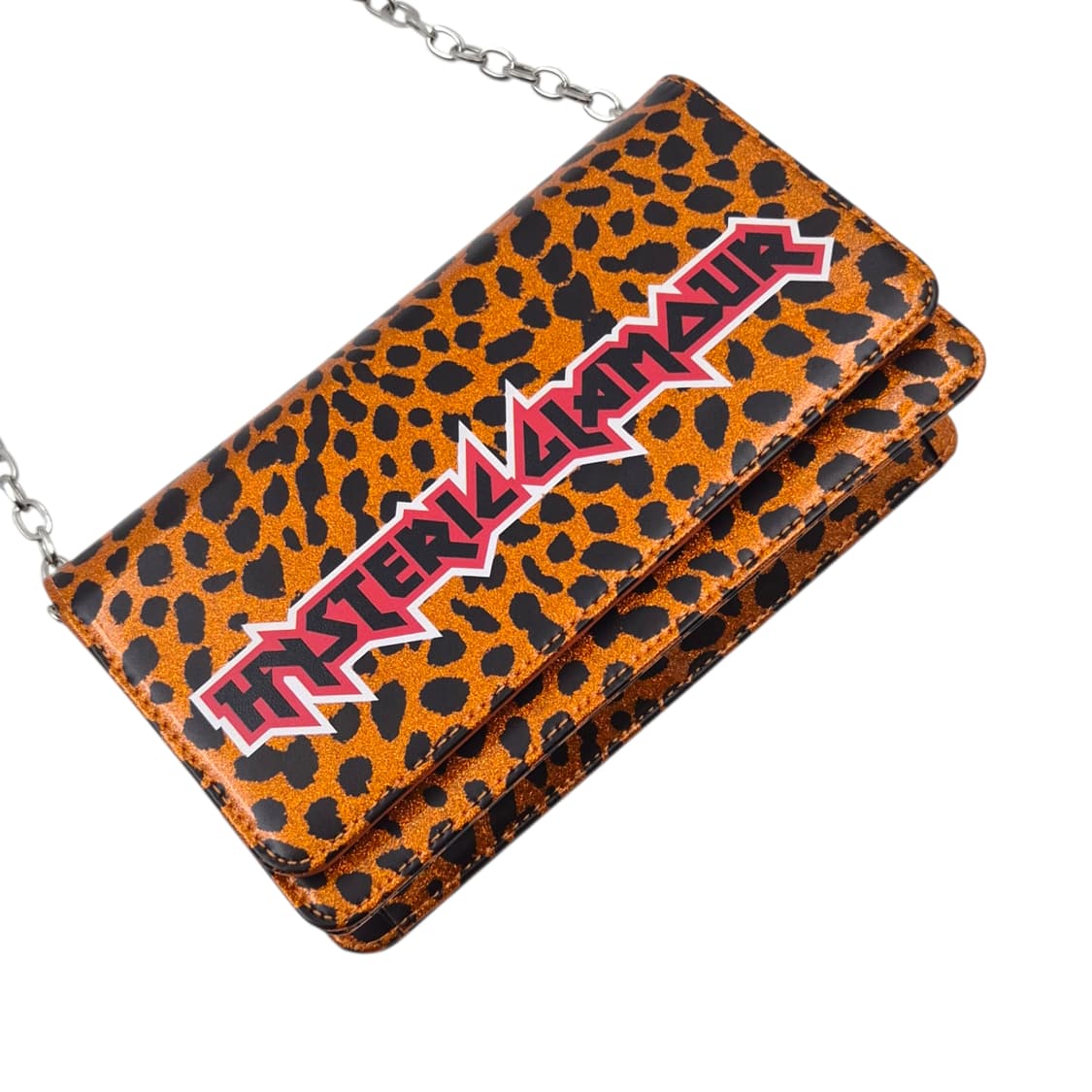 히스테릭글래머 레오파드 에나멜 크로스 숄더백 상품이미지3
