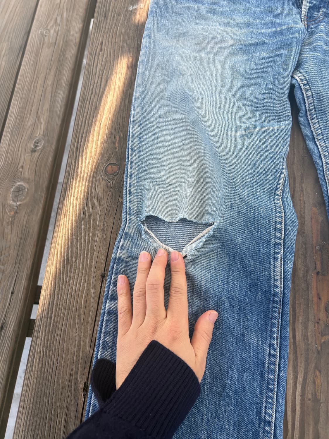 폴로 랄프로렌 빈티지 청바지 상품이미지4