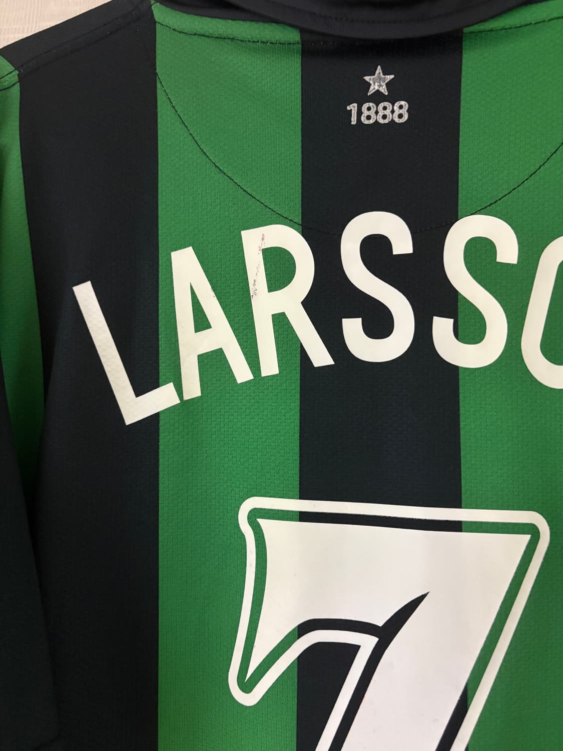06-07 셀틱 어웨이 유니폼 수박바 라르손 정품 상품이미지3