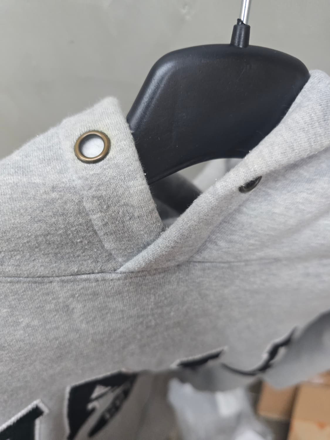 예일 YALE 후드티 L 회색 상품이미지3