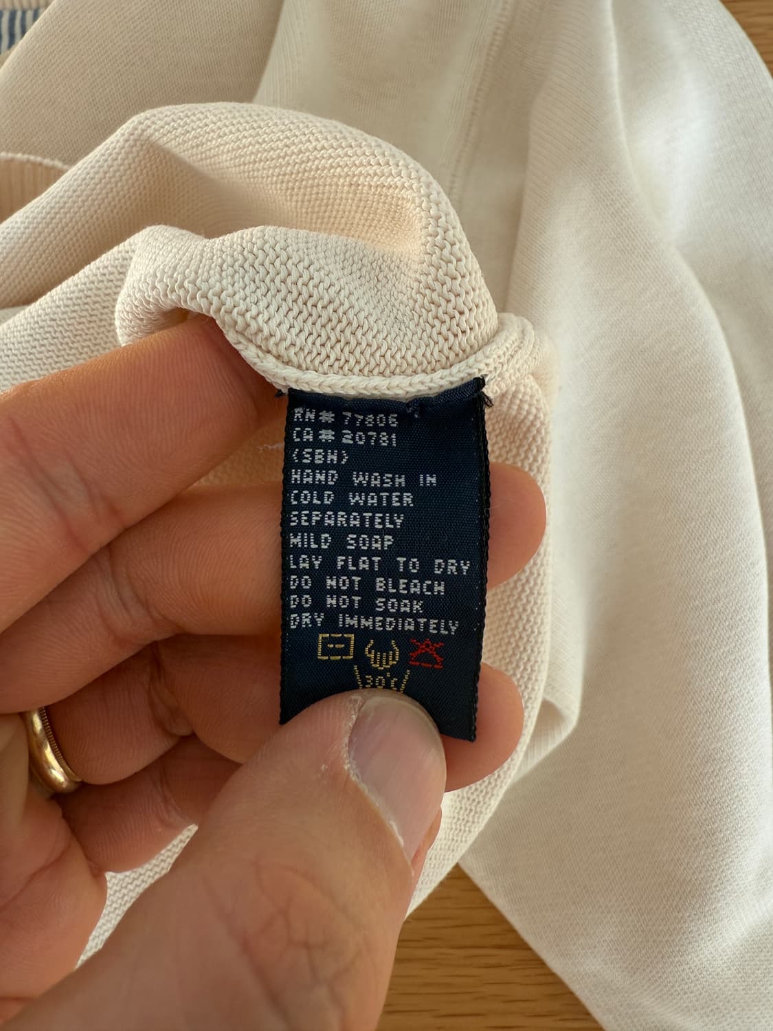 올드 타미힐피거(TOMMY HILFIGER) 코튼 니트 상품이미지8