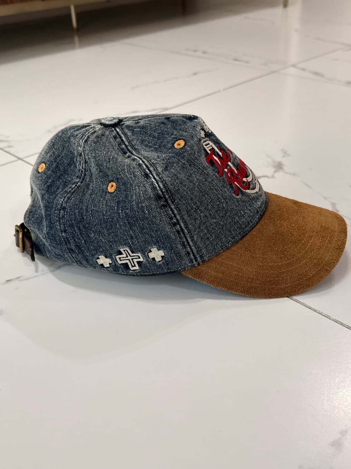 PRL x Naiomi Glasses Denim Ball Cap  상품이미지3