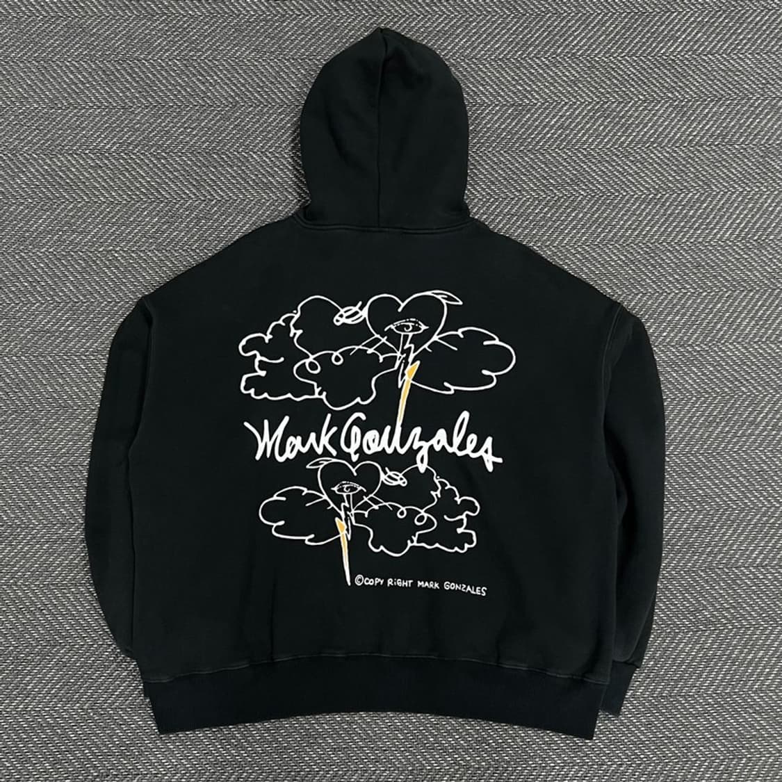 마크곤잘레스 백프린팅 후드티 v1219 상품이미지2