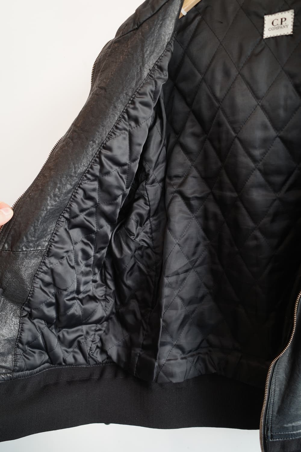 C.P COMPANY 양가죽 고글 집업 후디 상품이미지6