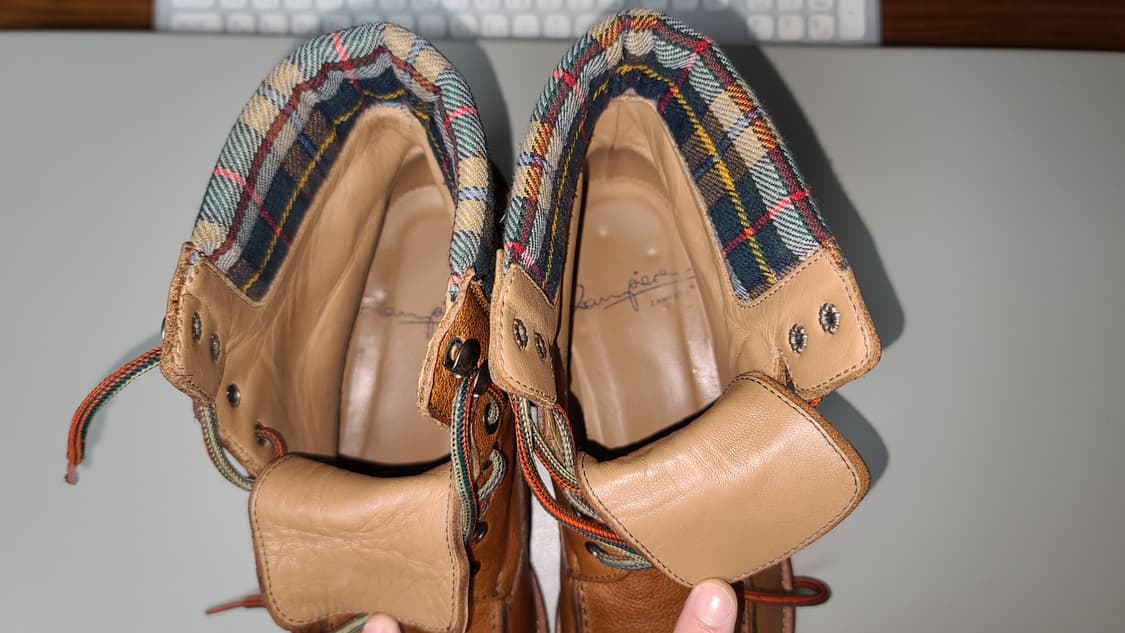 이태리 수제화 잠피에레(Zampiere) 가죽 부츠(265)​, 브라운 상품이미지5