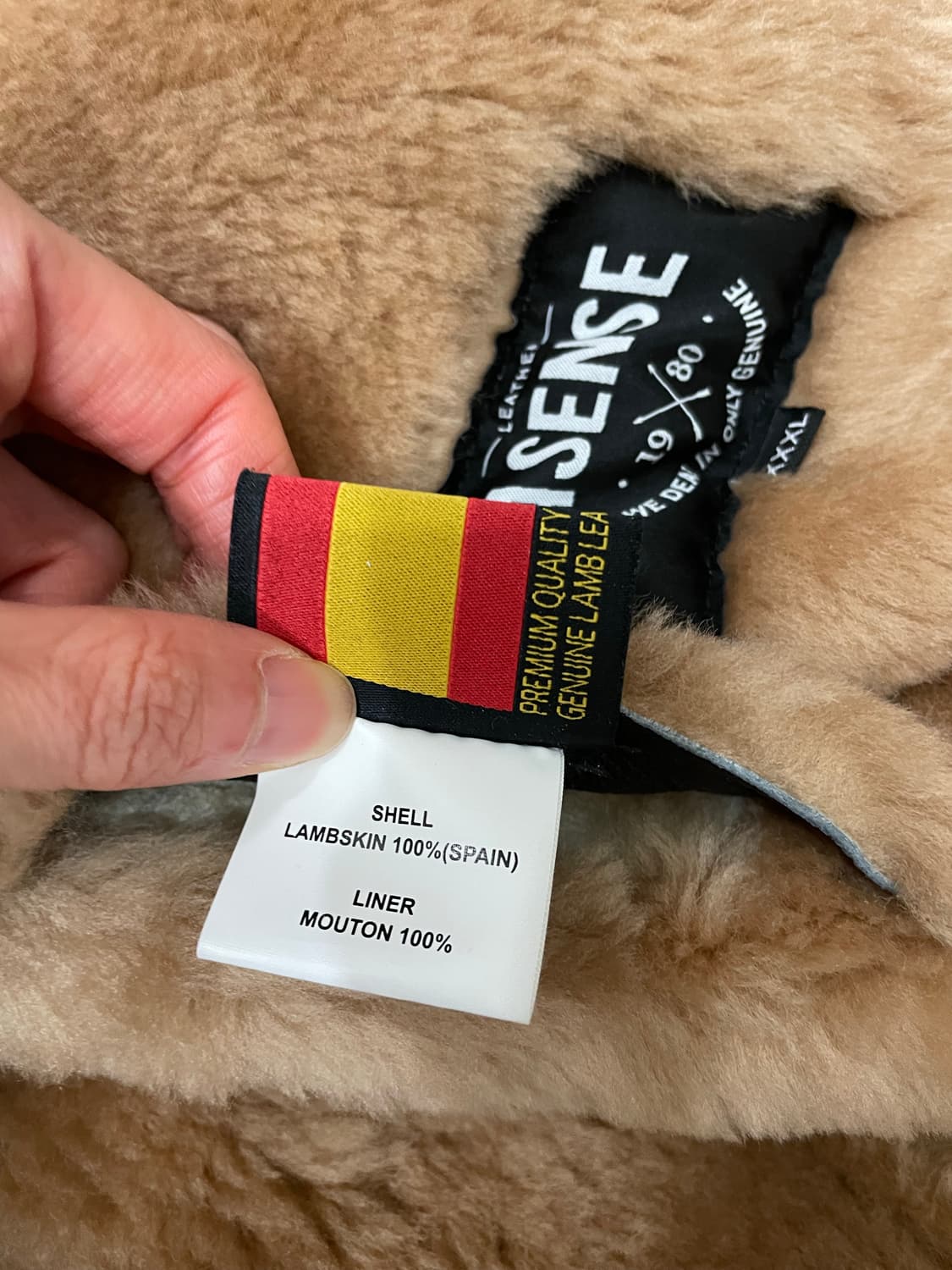 B-3 리얼레더 램스킨 양가죽 무스탕 폭격기(무톤자켓) 상품이미지9