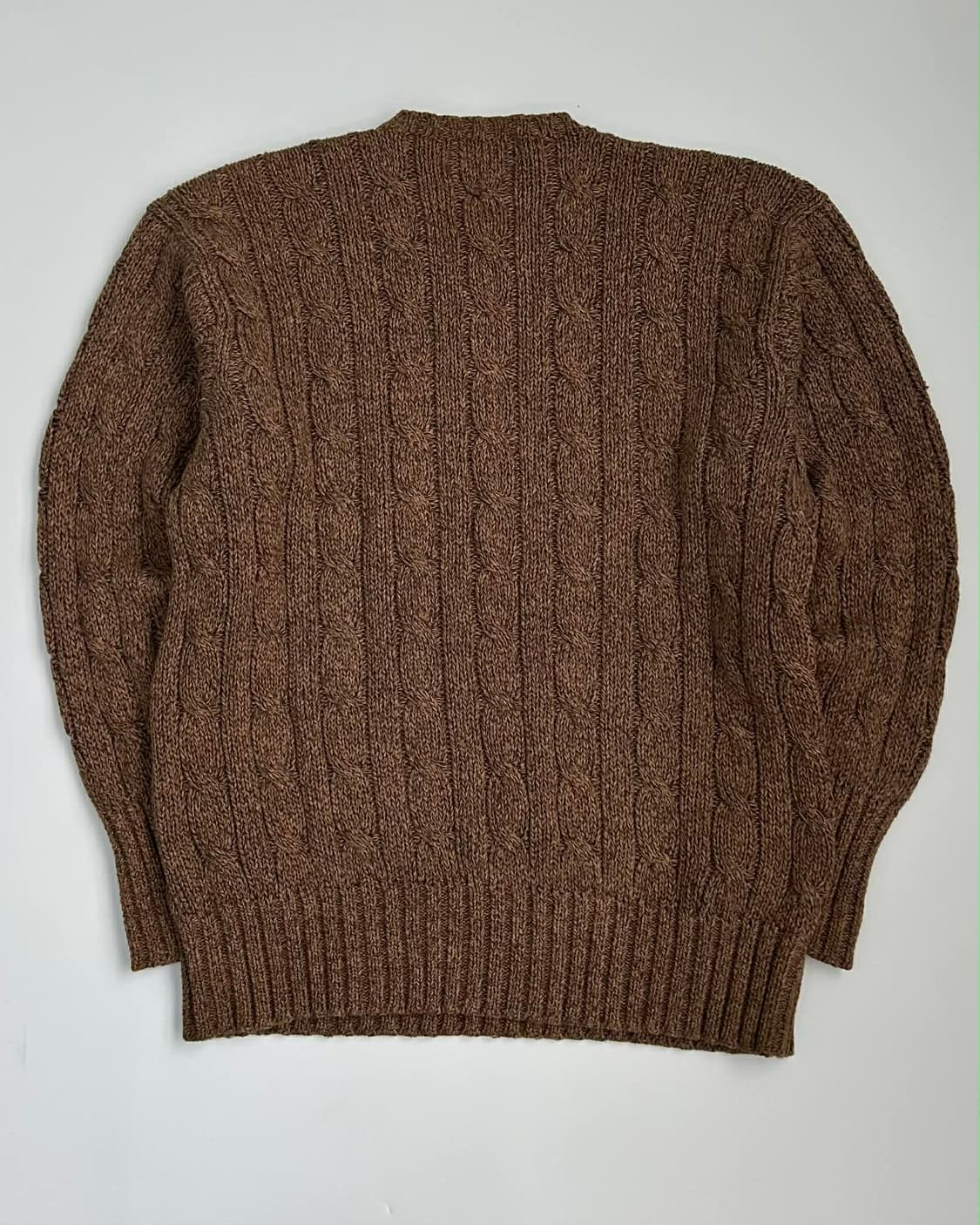 [L] 폴로 랄프로렌 90s 블랙 라벨 케이블 니트 스웨터 상품이미지2