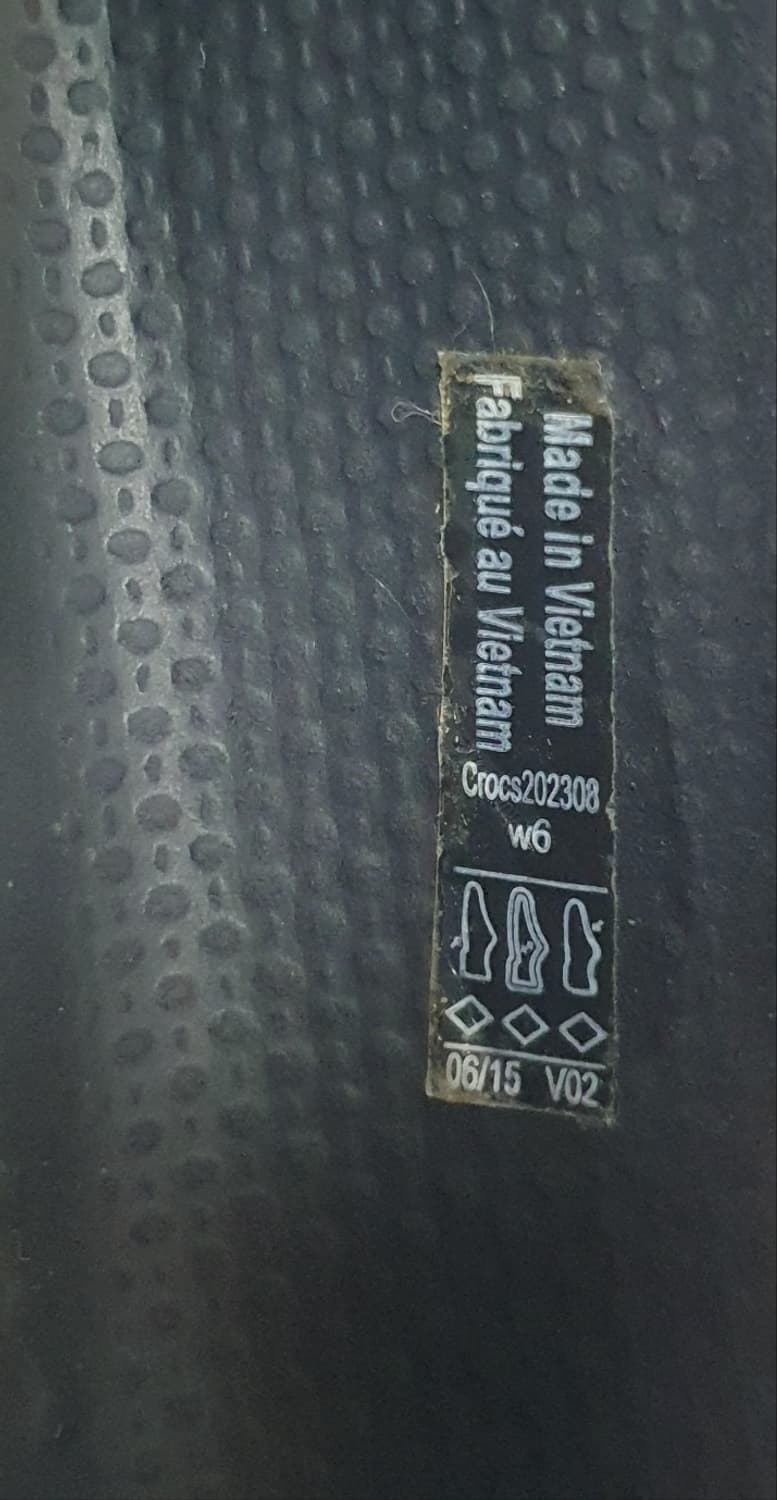 230mm 크록스 캡토 미러 발레 플랫슈즈 블랙 상품이미지9