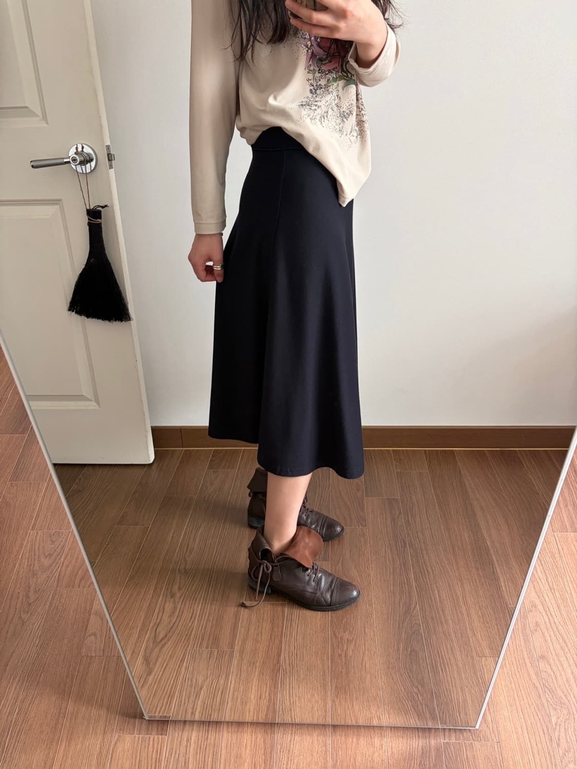 poly | rayon blend skirt 상품이미지6