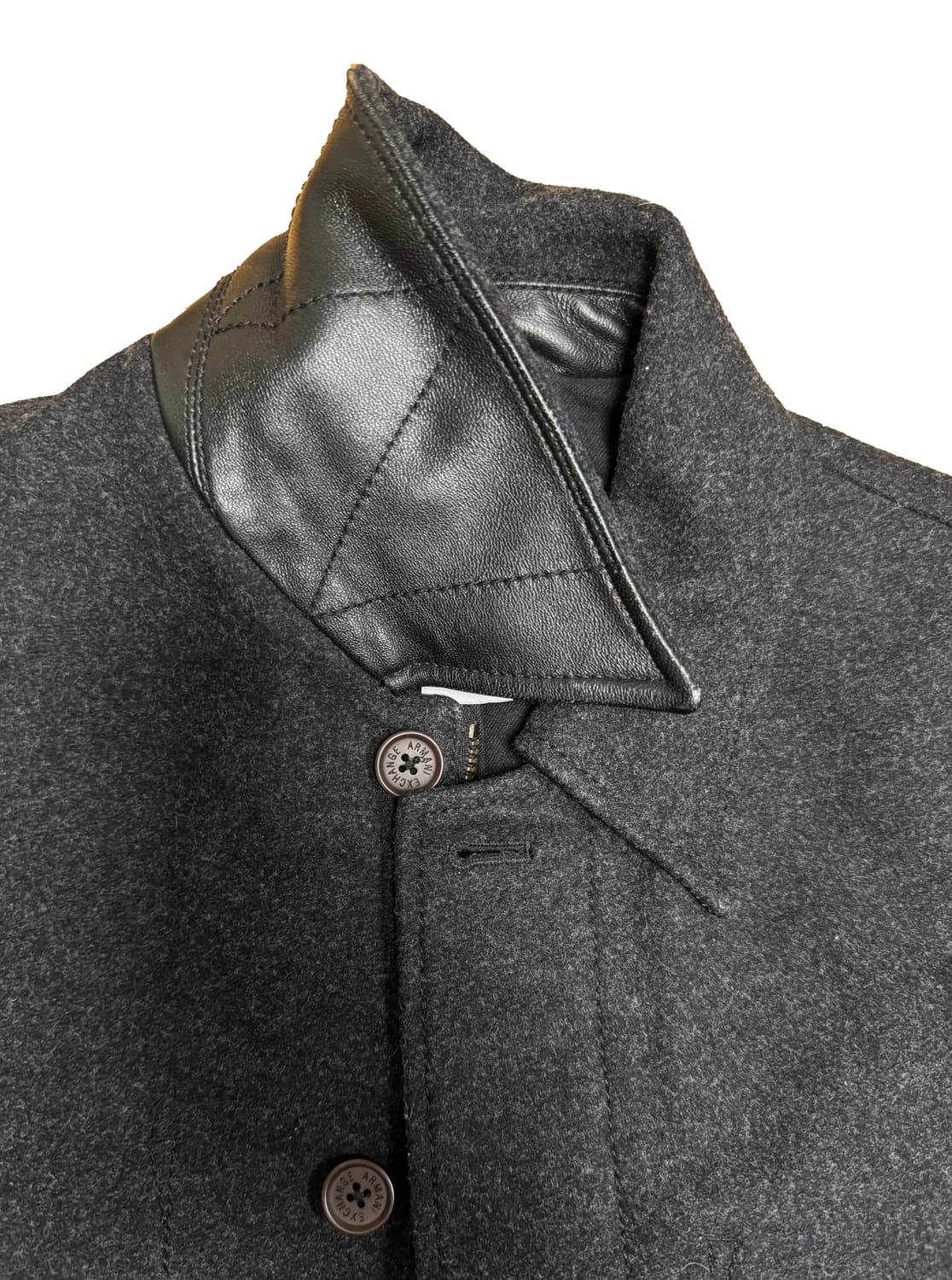 아르마니 익스체인지 울 코트 상품이미지4