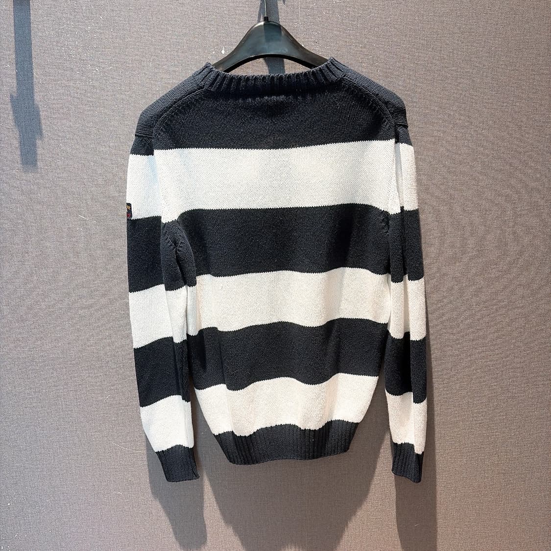 (정품/새상품) PAUL&SHARK 폴앤샤크 스트라이프 코튼 니트 상품이미지3