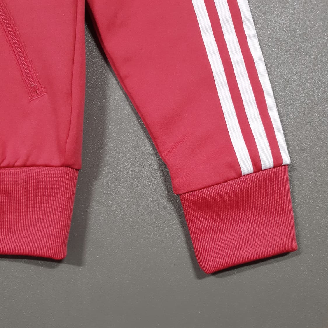 L) 아디다스 신형 유로파 파이어버드 슈퍼스타 트랙탑 져지 핫핑크 희귀 상품이미지3