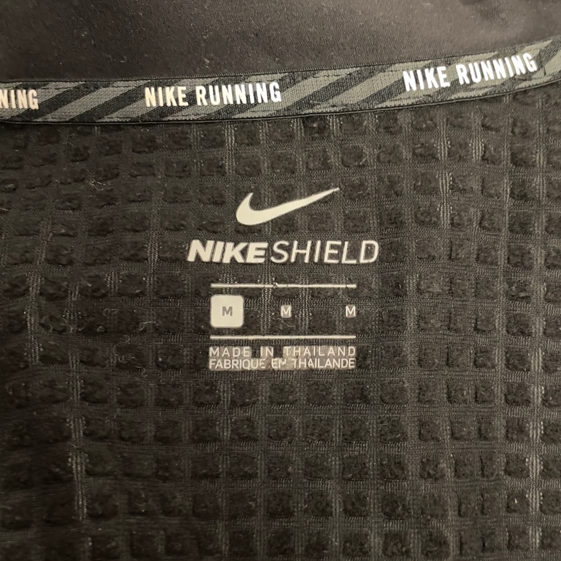 나이키 쉴드 러닝 블랙 바람막이 자켓   상품이미지5