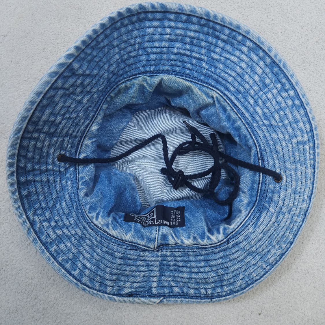 폴로 랄프 로렌 데님 버킷햇 made in usa 상품이미지4