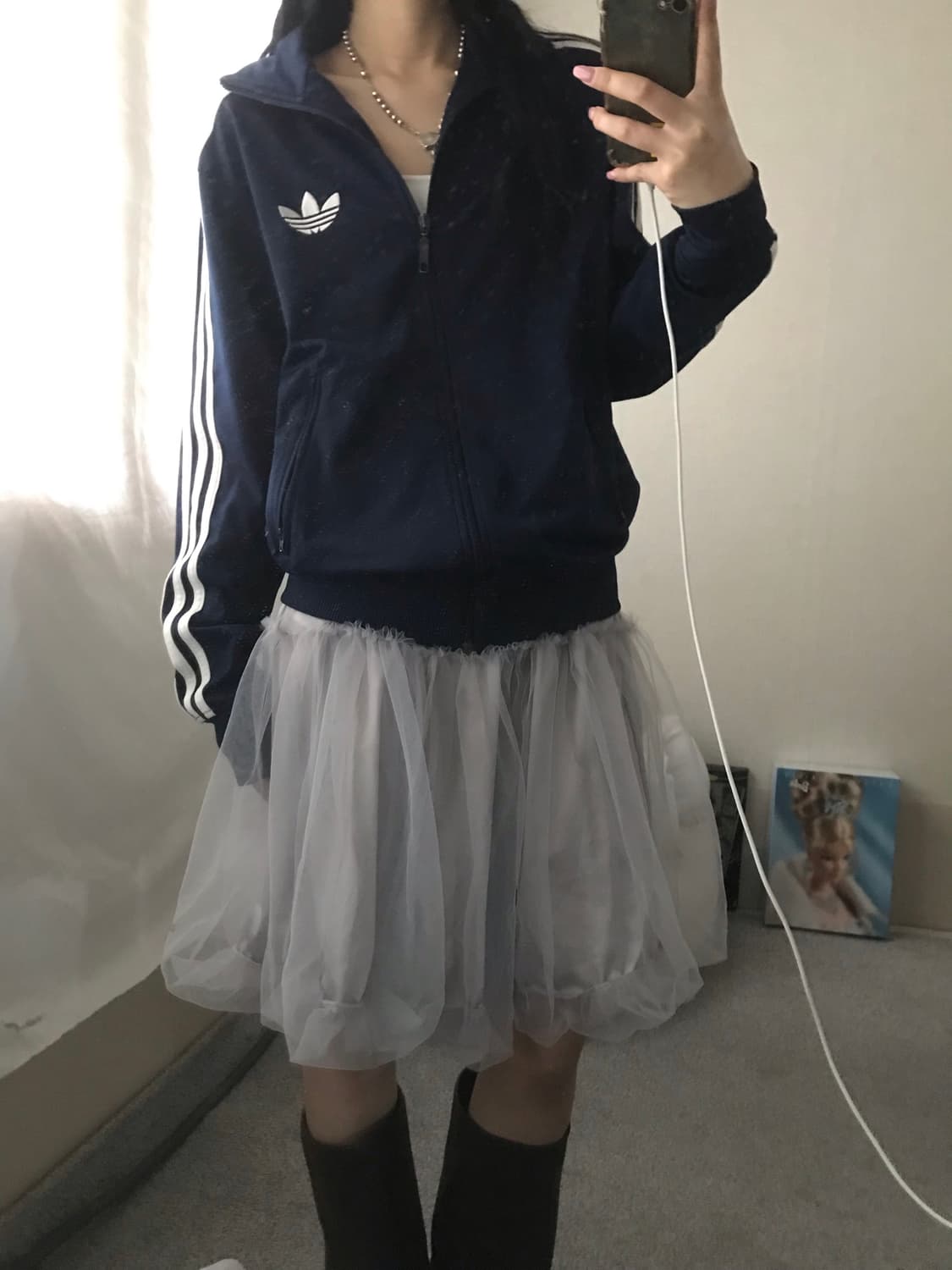 아디다스 네이비 구파이어버드 져지 상품이미지4