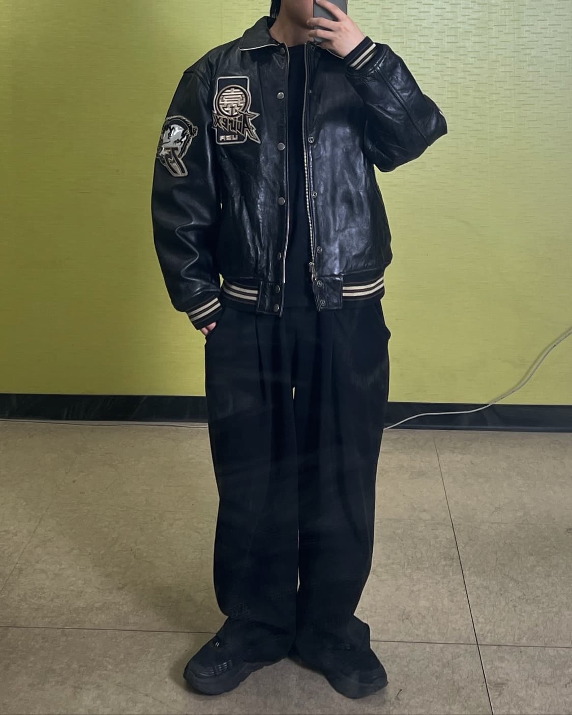 아비렉스 드래곤 가죽자켓 상품이미지4