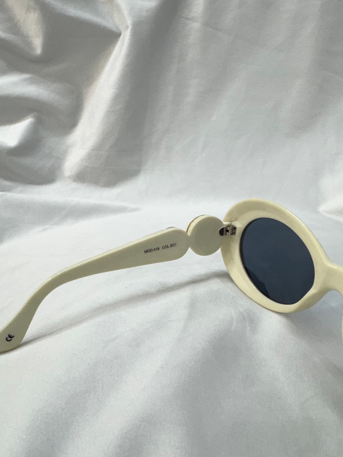 90s 베르사체 체커보드 메두사 선글라스 made in ITALY 상품이미지9