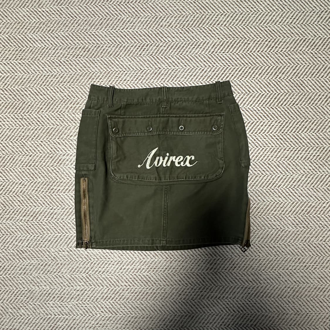 AVIREX p44 monkey military skirt 상품이미지2