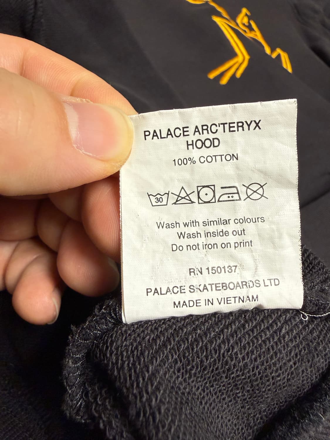 (L) 팔라스 아크테릭스 후드 블랙 상품이미지9